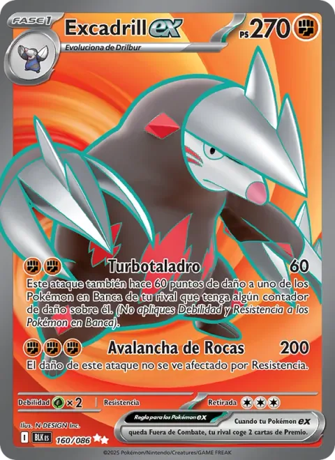Excadrill ex [Piercing Drill | Rock Tumble]