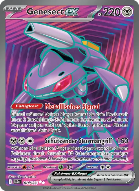 Genesect ex [Metallic Signal | Protect Charge]