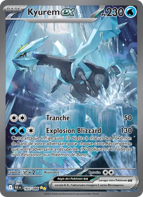Kyurem ex [Slash | Blizzard Burst]