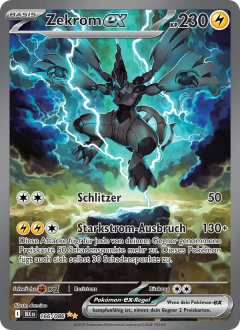 Zekrom ex [Slash | Voltage Burst]