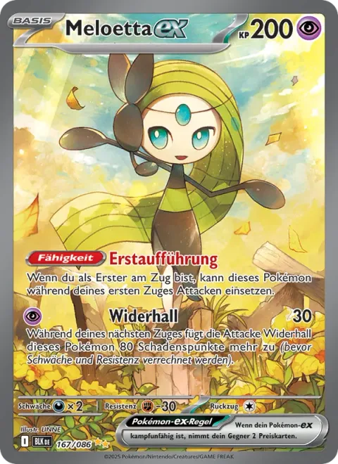 Meloetta ex [Debut Performance | Echoed Voice]