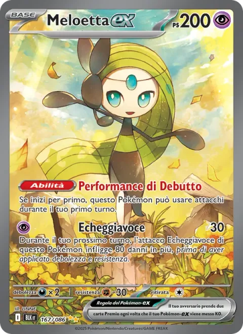 Meloetta ex [Debut Performance | Echoed Voice]