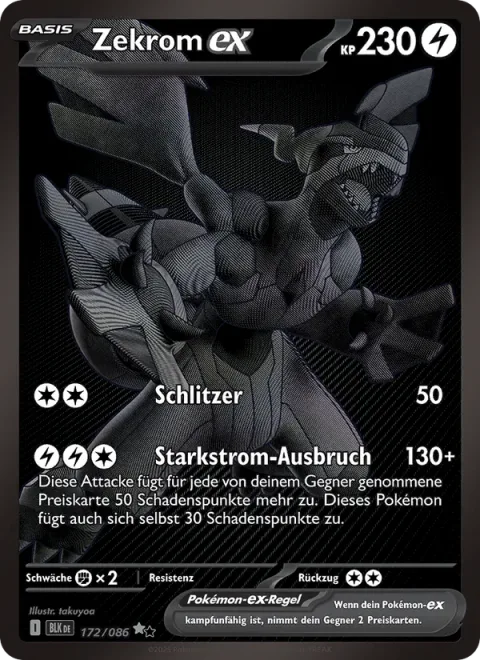Zekrom ex [Slash | Voltage Burst]