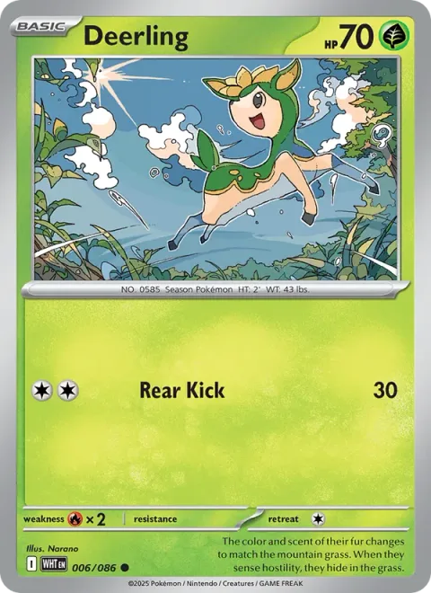 Deerling [Rear Kick | SV]