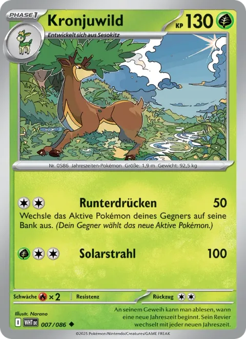 Sawsbuck [Push Down | Solar Beam]