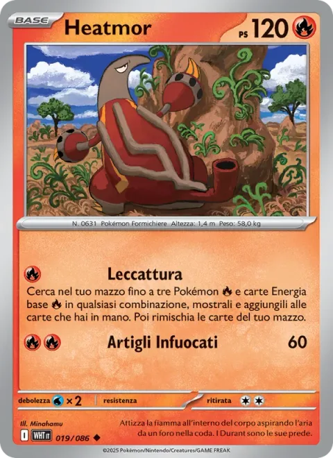 Heatmor [Licking Catch | Fire Claws]