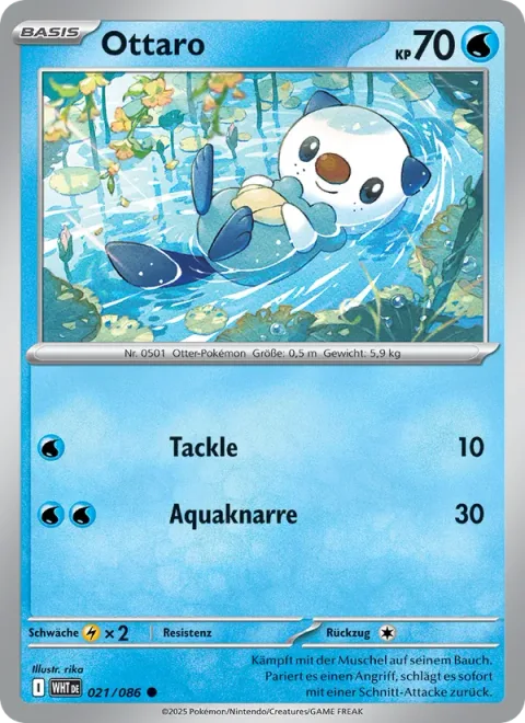 Oshawott [Tackle | Water Gun | SV]