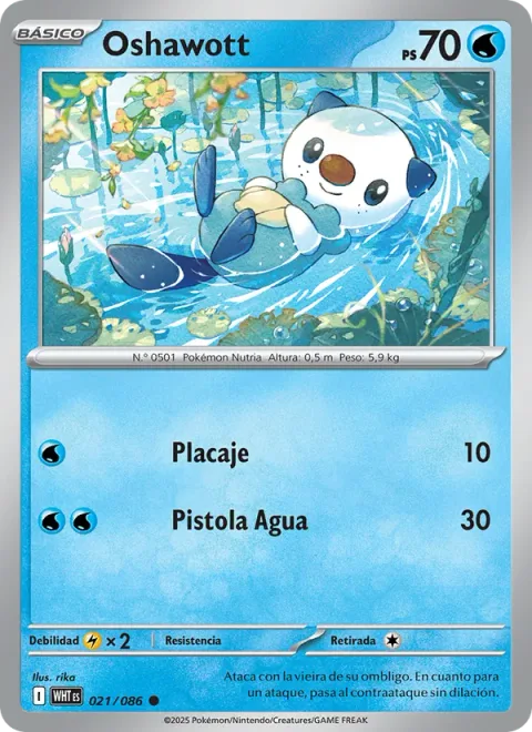 Oshawott [Tackle | Water Gun | SV]