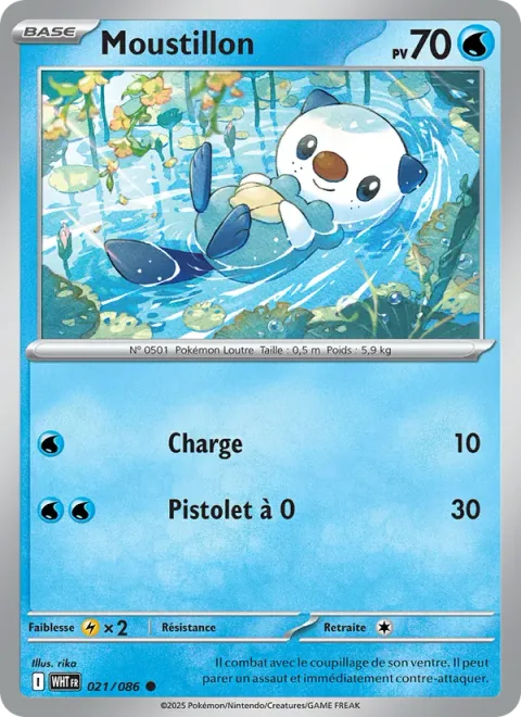 Oshawott [Tackle | Water Gun | SV]