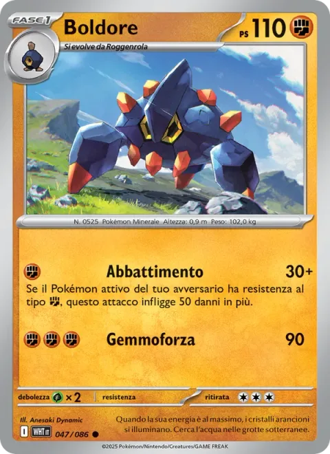 Boldore [Smack Down | Power Gem | SV]