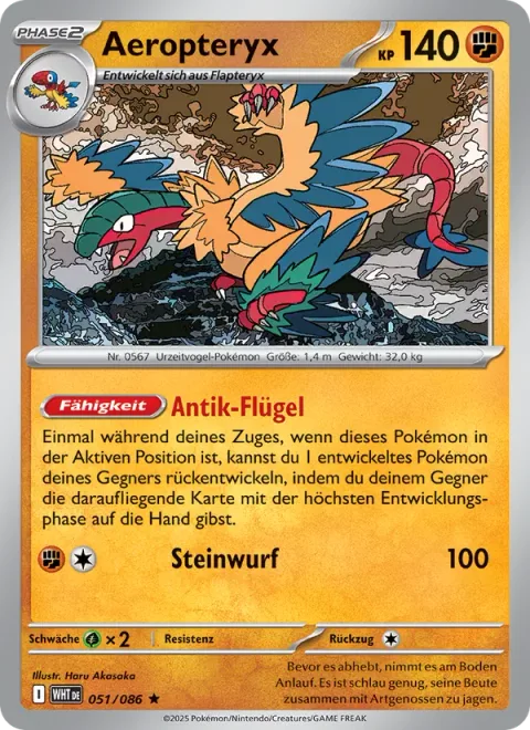 Archeops [Ancient Wing | Rock Throw]