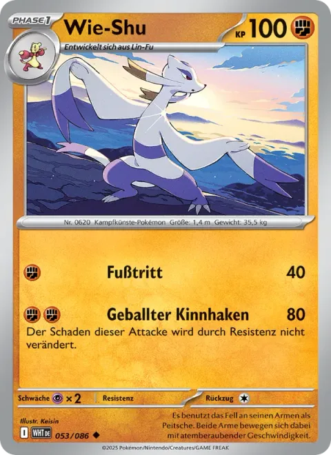 Mienshao [Low Sweep | Smash Uppercut]