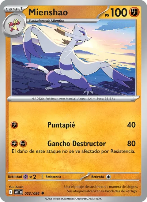 Mienshao [Low Sweep | Smash Uppercut]