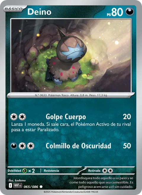 Deino [Body Slam | Darkness Fang]