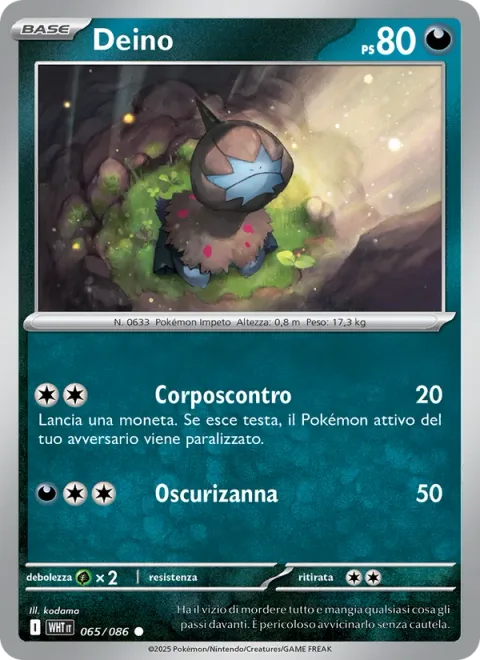 Deino [Body Slam | Darkness Fang]