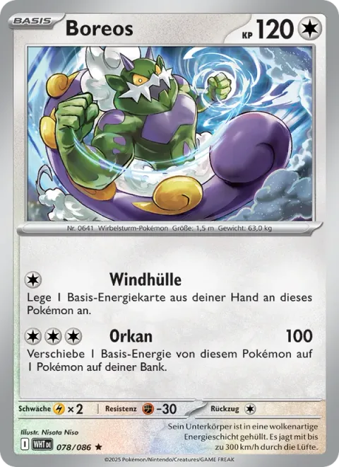 Tornadus [Wrapped in Wind | Hurricane]