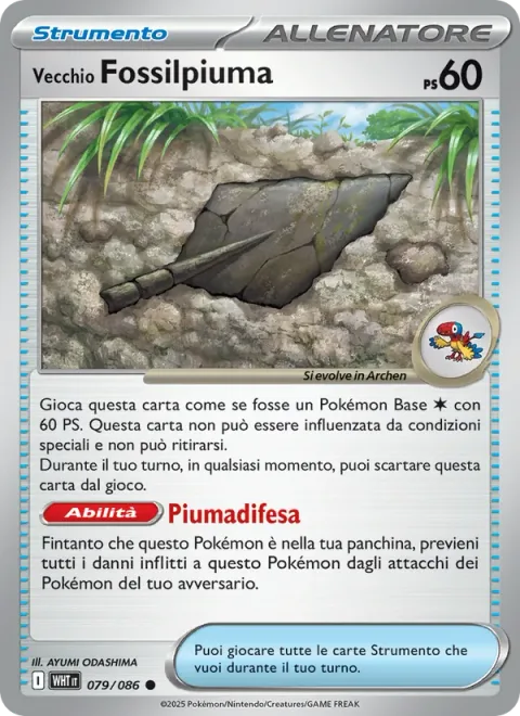Antique Plume Fossil