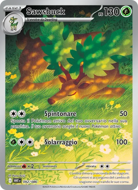 Sawsbuck [Push Down | Solar Beam]