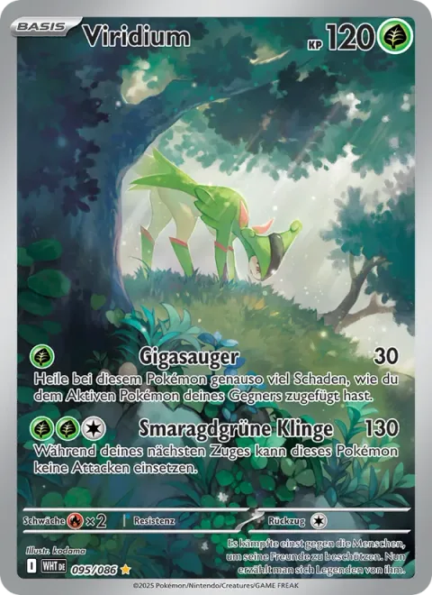 Virizion [Giga Drain | Emerald Blade]