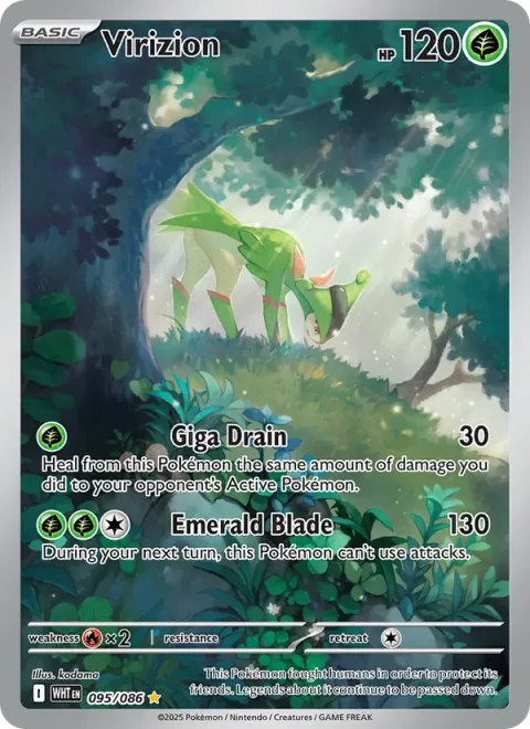 Virizion [Giga Drain | Emerald Blade]