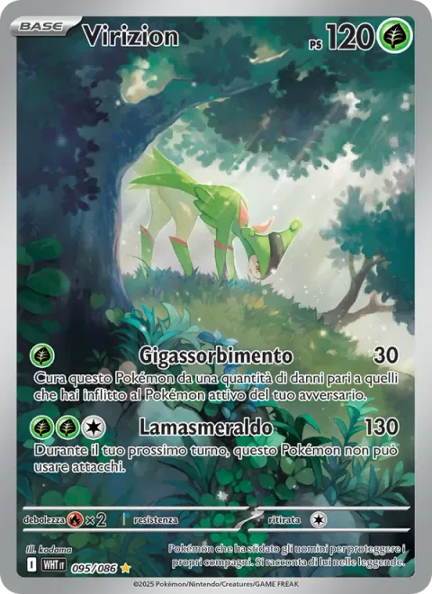 Virizion [Giga Drain | Emerald Blade]