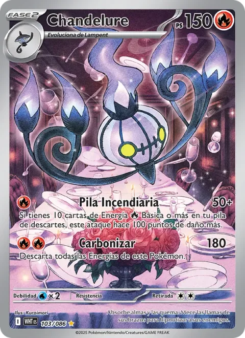 Chandelure [Incendiary Pillar | Burn It All Up]