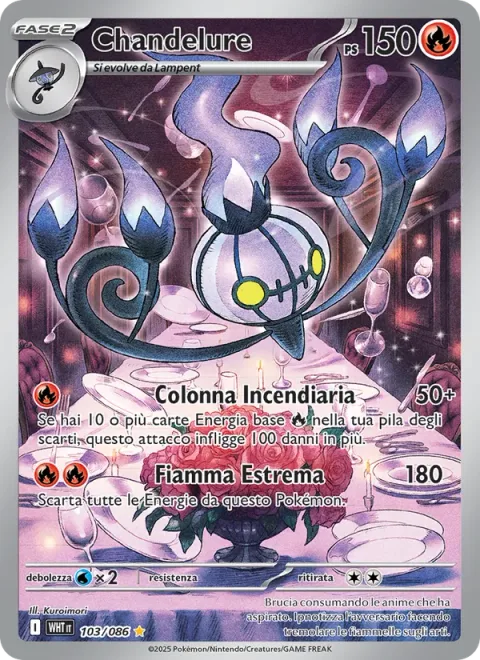 Chandelure [Incendiary Pillar | Burn It All Up]