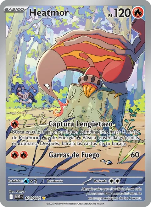 Heatmor [Licking Catch | Fire Claws]