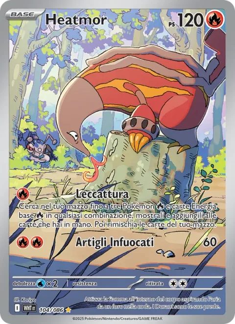 Heatmor [Licking Catch | Fire Claws]