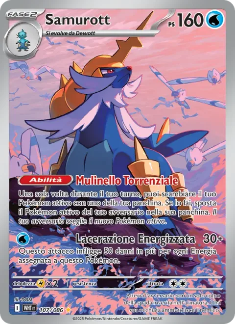 Samurott [Torrential Whirlpool | Energized Slash]