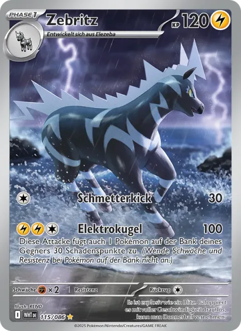 Zebstrika [Smash Kick | Electrobullet]