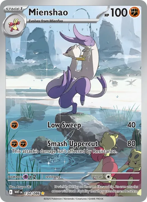 Mienshao [Low Sweep | Smash Uppercut]