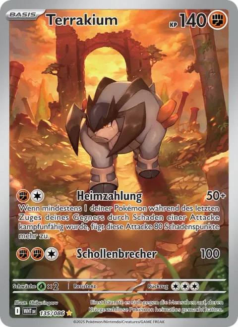 Terrakion [Retaliate | Land Crush | SV]