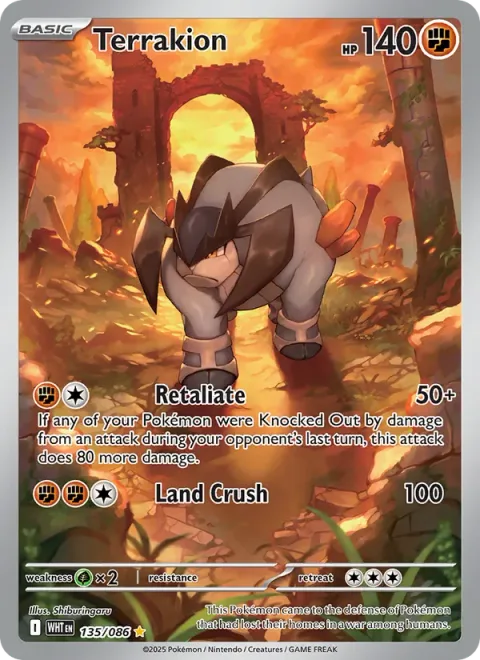 Terrakion [Retaliate | Land Crush | SV]