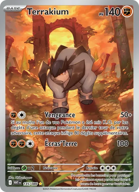Terrakion [Retaliate | Land Crush | SV]