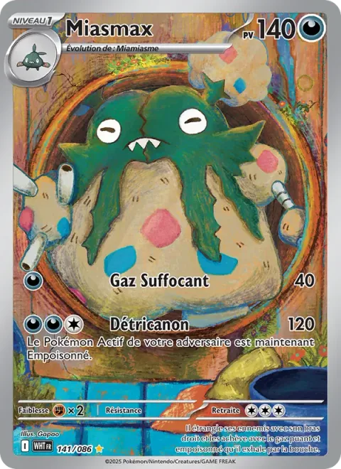 Garbodor [Suffocating Gas | Gunk Shot]