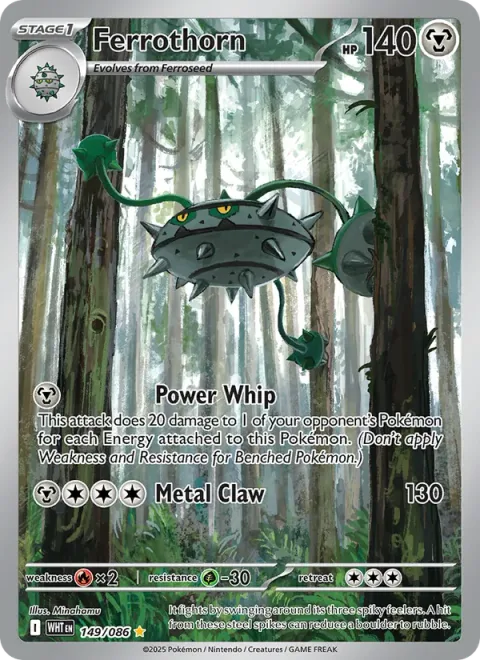 Ferrothorn [Power Whip | Metal Claw]
