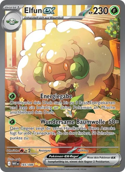 Whimsicott ex [Energy Gift | Wondrous Cotton]