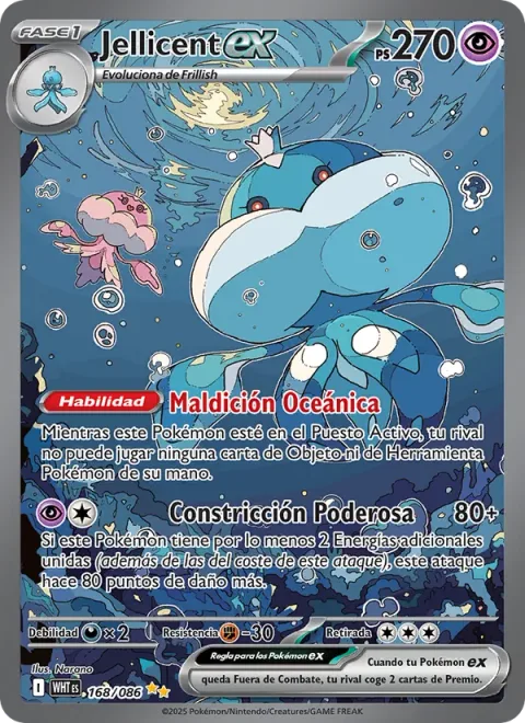 Jellicent ex [Oceanic Curse | Power Press]
