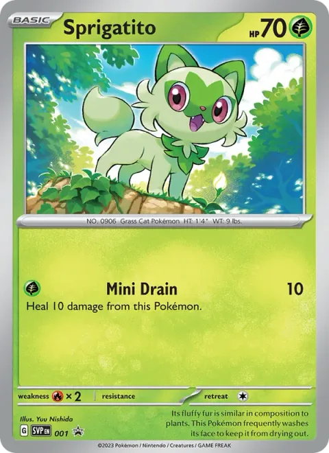 Sprigatito [Mini Drain]