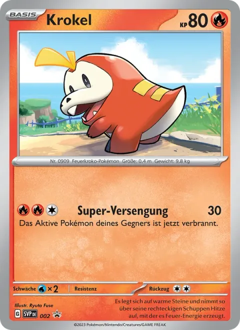 Fuecoco [Super Singe]
