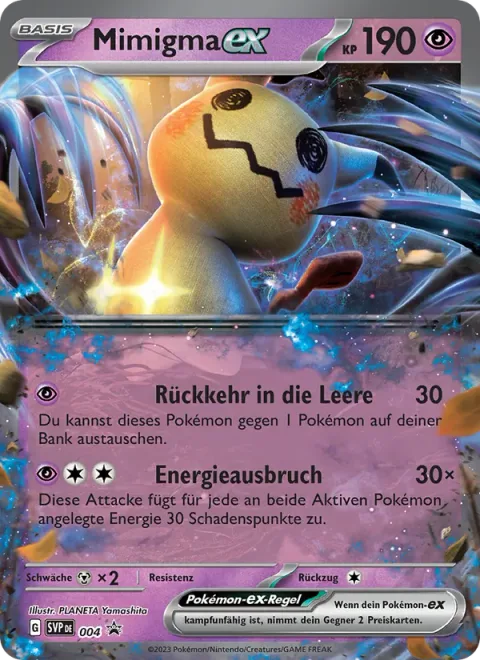 Mimikyu ex [Void Return | Energy Burst]