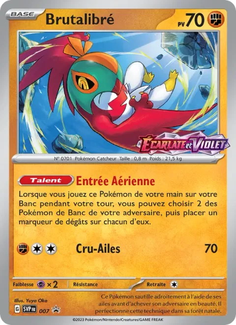 Hawlucha [Flying Entry | Wing Attack]