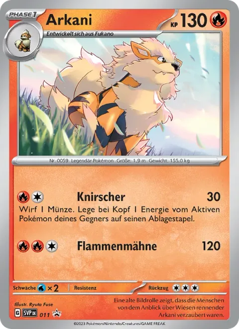 Arcanine [Crunch | Fire Mane]