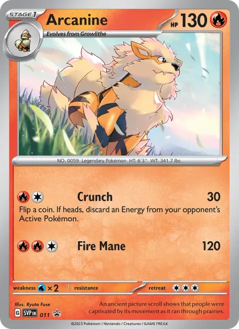 Arcanine [Crunch | Fire Mane]