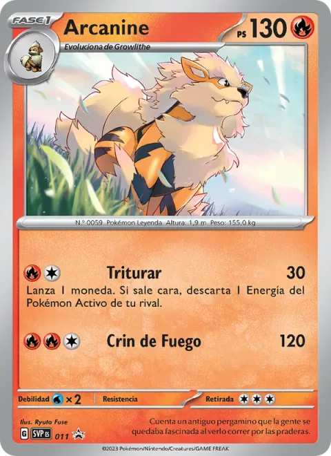 Arcanine [Crunch | Fire Mane]