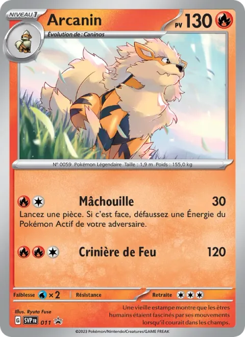 Arcanine [Crunch | Fire Mane]