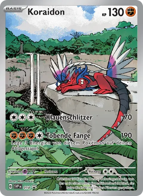Koraidon [Claw Slash | Rampaging Fang]