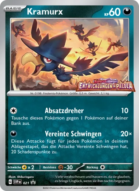 Murkrow [Spin Turn | United Wings]