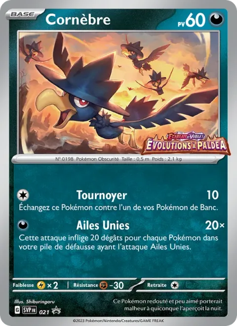 Murkrow [Spin Turn | United Wings]